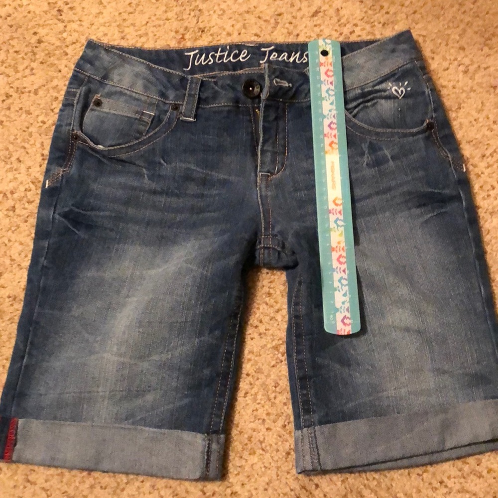 Justice shorts size 16R